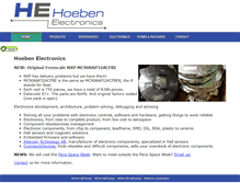 Tablet Screenshot of hoeben.com